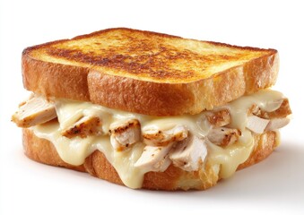 Grilled cheese with chicken and cheese