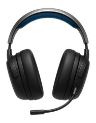 Fototapeta premium Wireless gaming headset with a sleek matte finish and adjustable metal headband