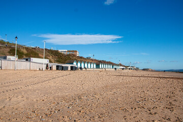 A empty beach