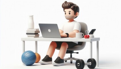 Fractional cfo strategies for business growth home office setup digital workspace professional environment