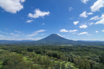 北海道ニセコから見る羊蹄山
