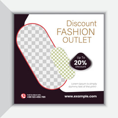 product sale social media post design 