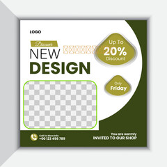 product sale social media post design 