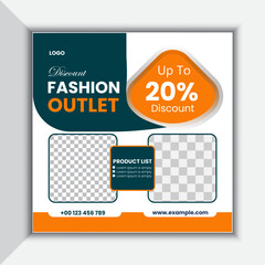 product sale social media post design 