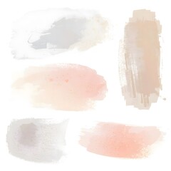 Fototapeta premium watercolor brush strokes