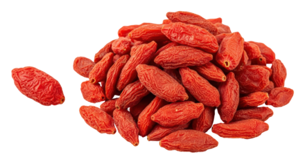 Isolated Goji Berries
