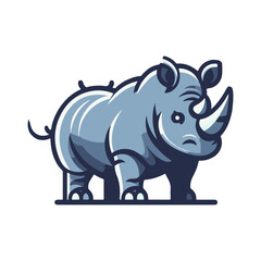 
rhino illustration design