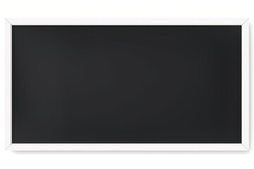 Television screen frame white background.