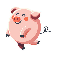 
pig illustration design
