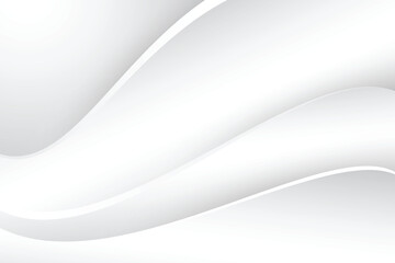 White desktop background with 3d wavy style
