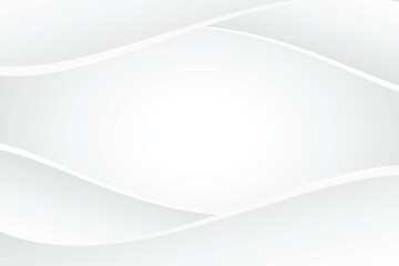 White desktop background with 3d wavy style