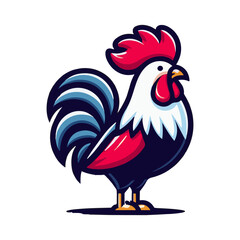 rooster illustration design
