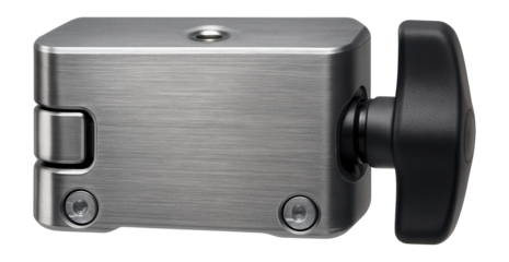 Adjustable tripod counterbalance with a rectangular shape, designed for outdoor filmmaking.