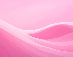 A soft, flowing design with delicate pink and white curves.