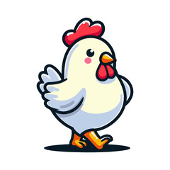 chicken illustration design
