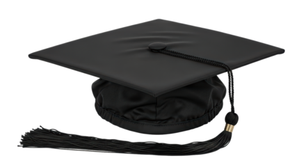 Isolated Graduation Cap