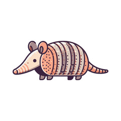 
armadillo illustration design