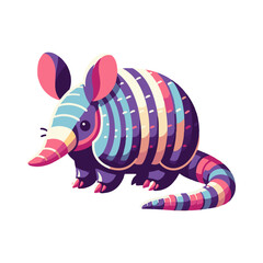 
armadillo illustration design