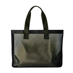 Stylish Olive Green Mesh Tote Bag with Transparent Design for Fashionable Accessories