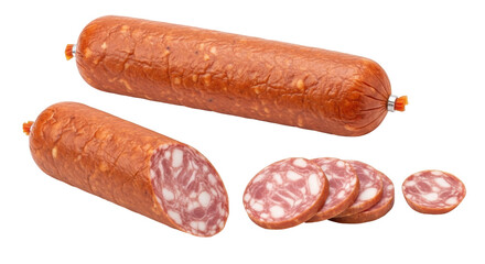 Isolated Smoked Sausage