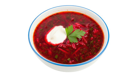 Isolated Soup Bowl