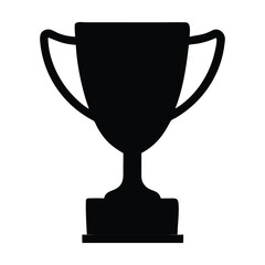 Champions cup award icon isolated on white background 