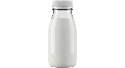 Isolated Bottle of Milk