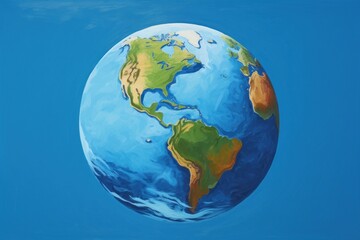 Fototapeta premium Earth planet space globe.