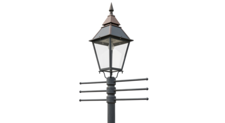 Isolated Vintage Street Lamp