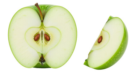 Isolated Green Apple