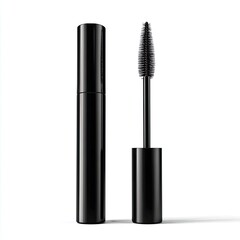 Black mascara tube and wand (1)