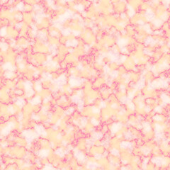 Soft Pastel Pink and Yellow Cloudy Marble Seamless Texture Background