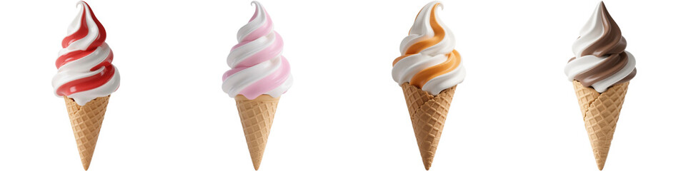 ソフトクリーム　アイスクリーム　デザート