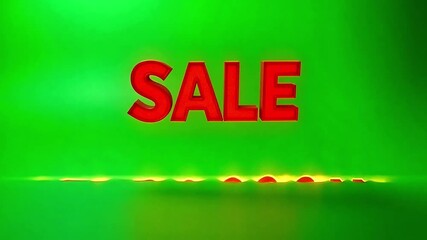 Act Now! Dynamic video of sale ending soon with bright, vibrant colors for urgent marketing appeal