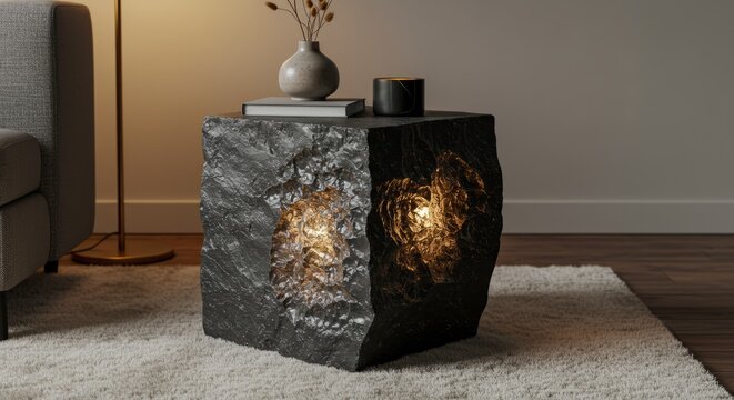 A contemporary side table
