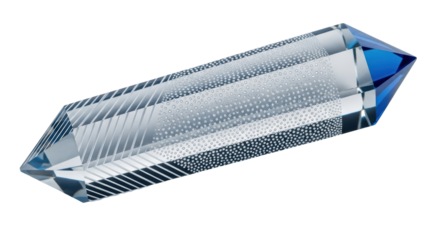 Isolated Crystal Object