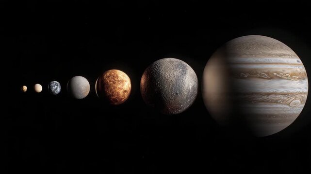 Discover the solar system and its planets from inner to outer worlds