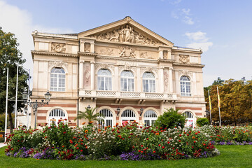 Theater building. Baden-Baden. Germany