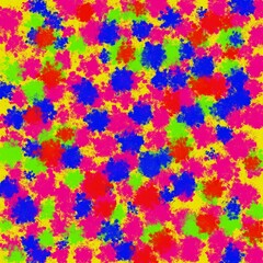 Colorful Paint Splatter, Vibrant Abstract Confetti, Neon Speckled Background, Expressive Color Blots,Abstract Teal and Pink Grunge Texture, Grainy Color Wash, Retro Textured Swirls, Distorted Neon Sur