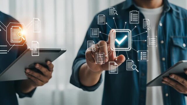 Document Management System: Streamlining Workflow with Digital Checklists and Electronic Approvals - The Future of Office Automation