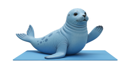 Isolated Baby Seal