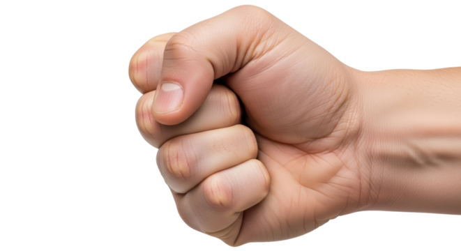Isolated Hand Fist