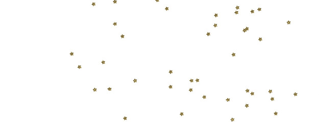 Twinkling Christmas Trail: Exquisite 3D Illustration of Falling Festive Starry Traces