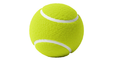 Isolated Tennis Ball