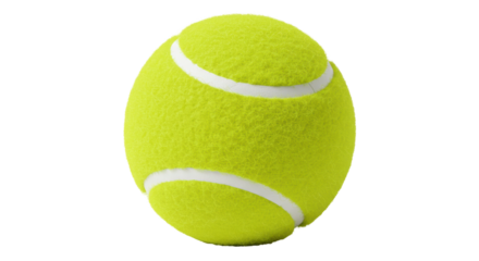 Isolated Tennis Ball