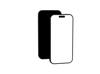 High-quality mockup of a smartphone screen protector. Perfect for showcasing your designs and apps.