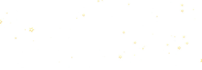 Fototapeta premium Beautiful image of golden stars scattered on a white background. Perfect for festive designs.