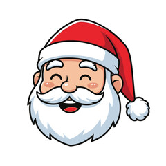 Smiling Santa Claus.vector eps 10