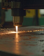 Industrial metal cutting