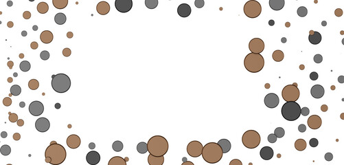 Multicolor confetti abstract background with a lot of falling pieces, isolated on a white background. Festive decorative tinsel element for design